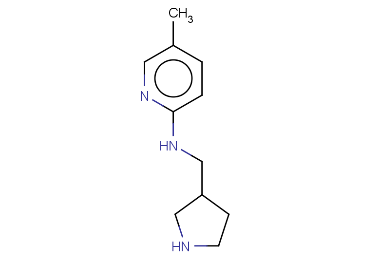5-methyl-N-(pyrrolidin-3-ylmethyl)pyridin-2-amine