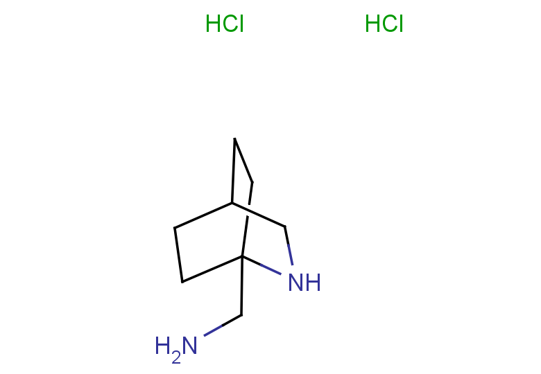 1-{2-azabicyclo[2.2.2]octan-1-yl}methanamine dihydrochloride