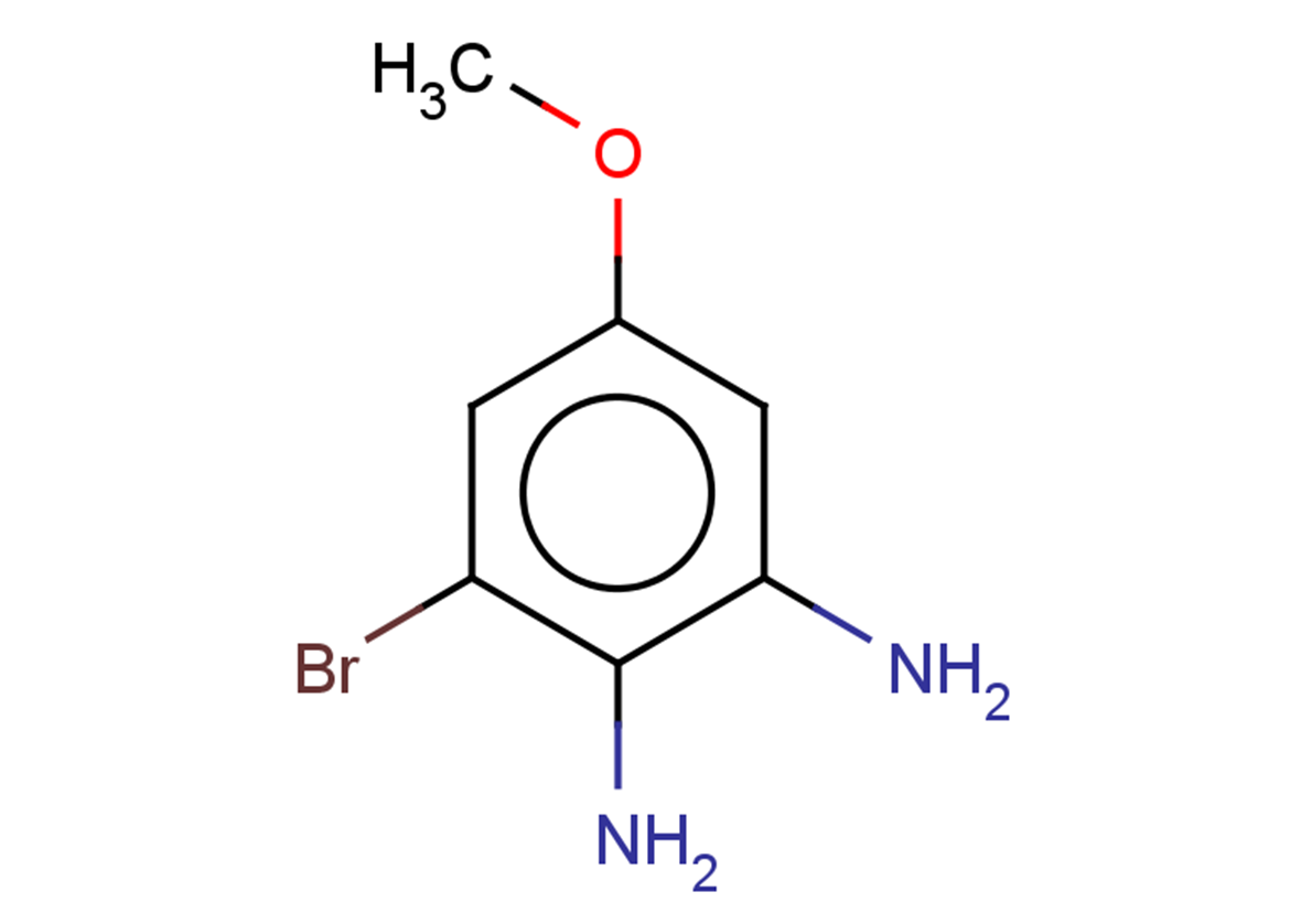 3-bromo-5-methoxybenzene-1,2-diamine