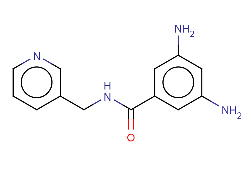 3,5-diamino-N-(pyridin-3-ylmethyl)benzamide