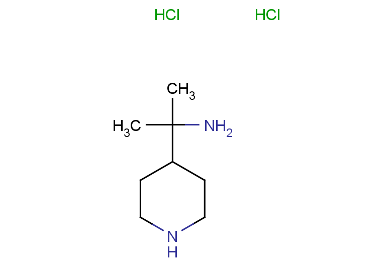 2-(piperidin-4-yl)propan-2-amine dihydrochloride