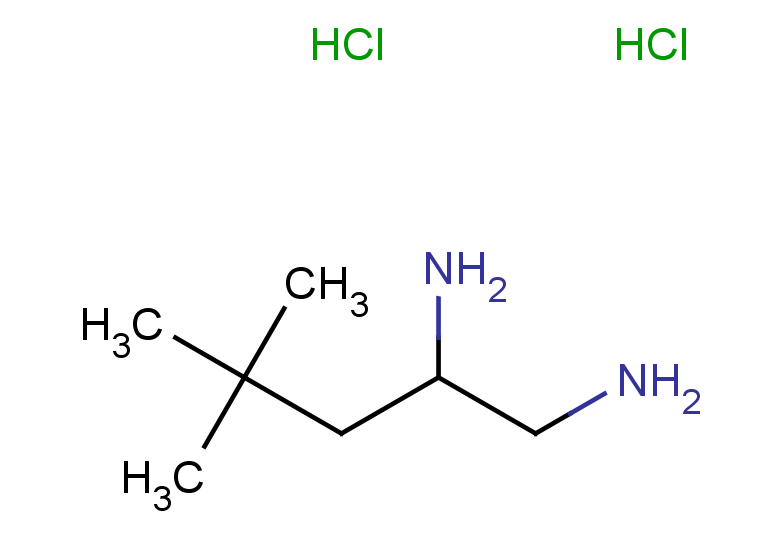 4,4-dimethylpentane-1,2-diamine dihydrochloride