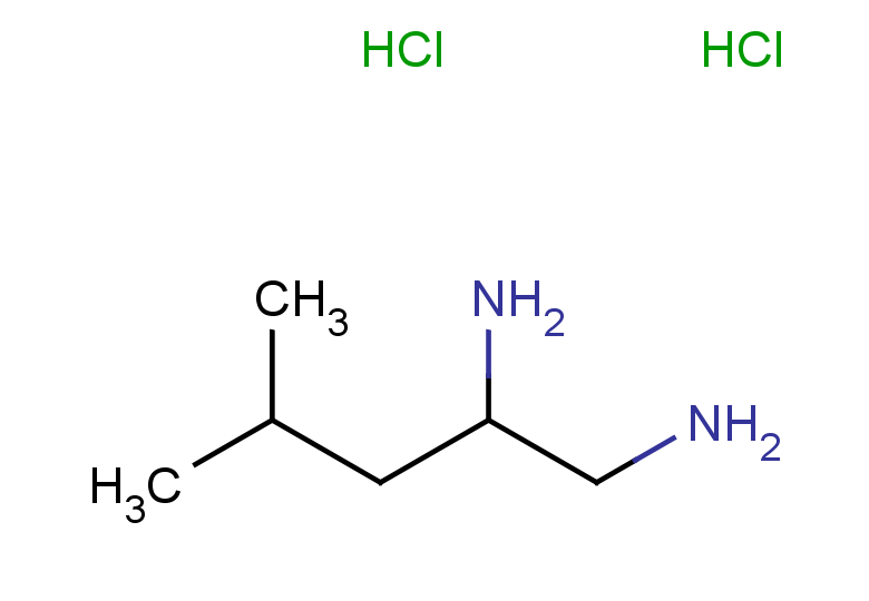 4-methylpentane-1,2-diamine dihydrochloride