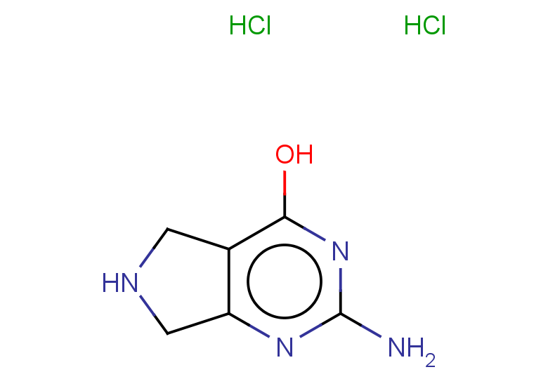 2-amino-5H,6H,7H-pyrrolo[3,4-d]pyrimidin-4-ol dihydrochloride