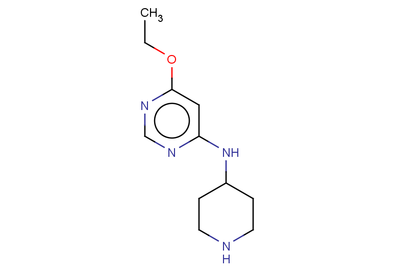 6-ethoxy-N-(piperidin-4-yl)pyrimidin-4-amine