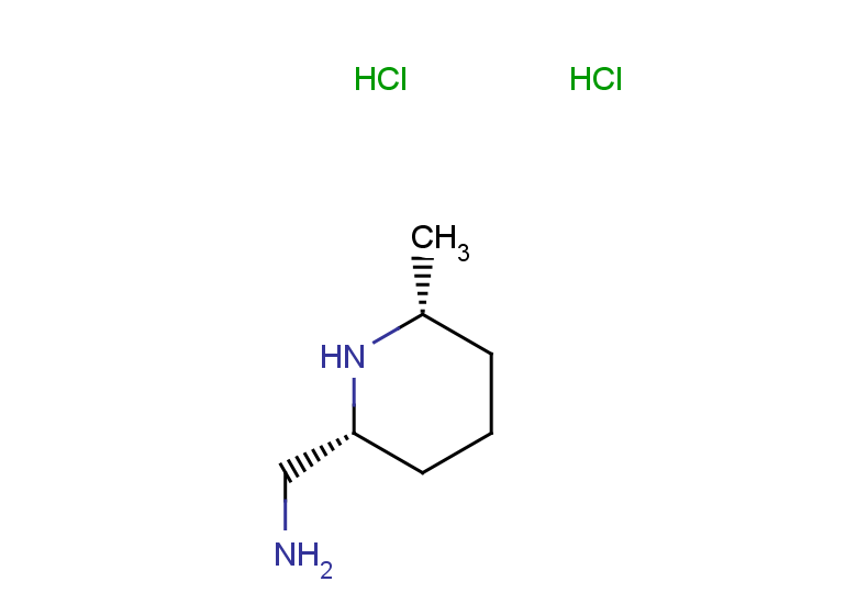 rac-[(2R,6R)-6-methylpiperidin-2-yl]methanamine dihydrochloride, cis
