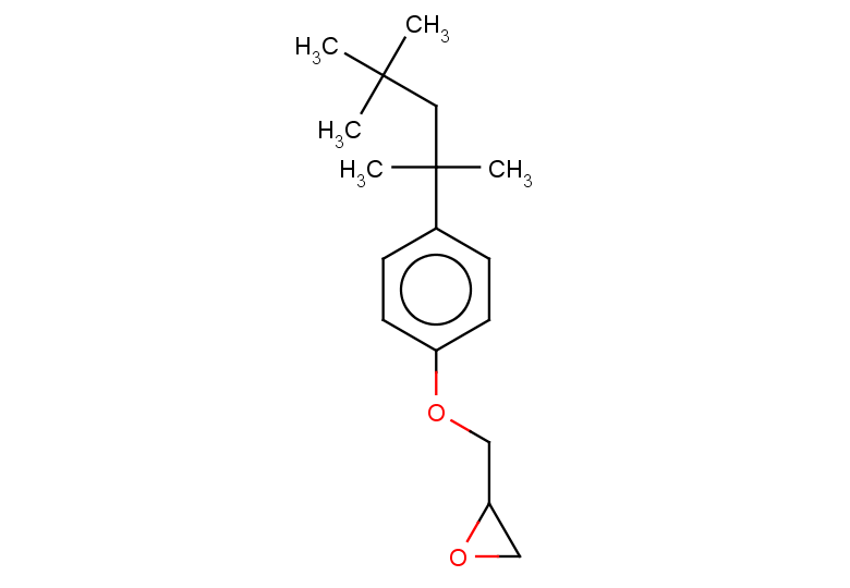 2-[4-(2,4,4-trimethylpentan-2-yl)phenoxymethyl]oxirane