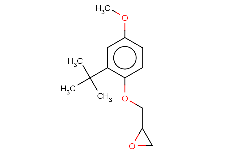 2-(2-tert-butyl-4-methoxyphenoxymethyl)oxirane