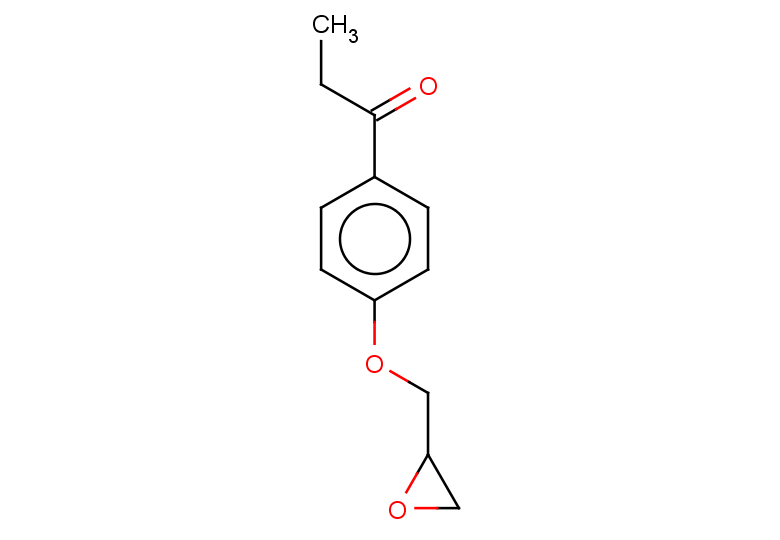 1-[4-(oxiran-2-ylmethoxy)phenyl]propan-1-one