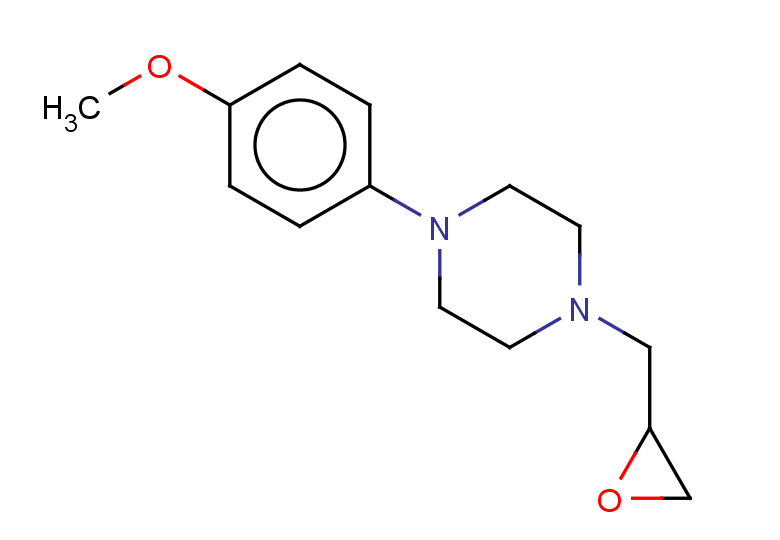 1-(4-methoxyphenyl)-4-[(oxiran-2-yl)methyl]piperazine
