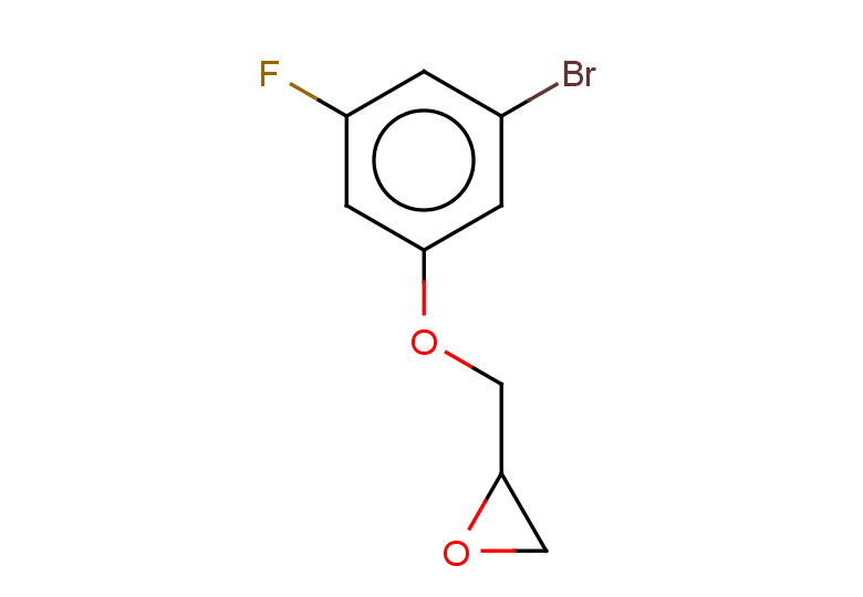 2-(3-bromo-5-fluorophenoxymethyl)oxirane