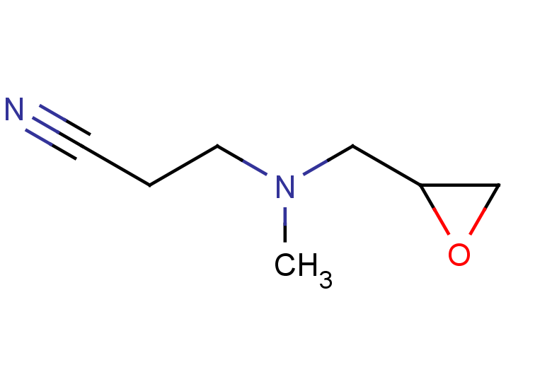 3-{methyl[(oxiran-2-yl)methyl]amino}propanenitrile