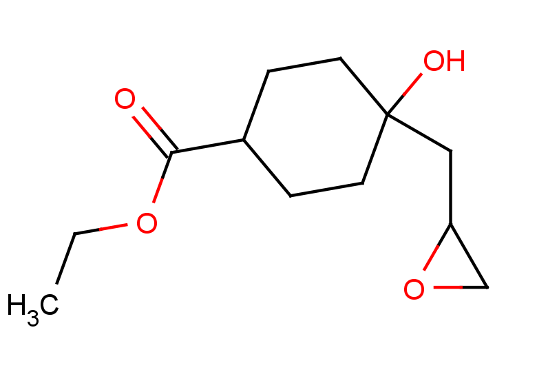 ethyl 4-hydroxy-4-[(oxiran-2-yl)methyl]cyclohexane-1-carboxylate, Mixture of diastereomers