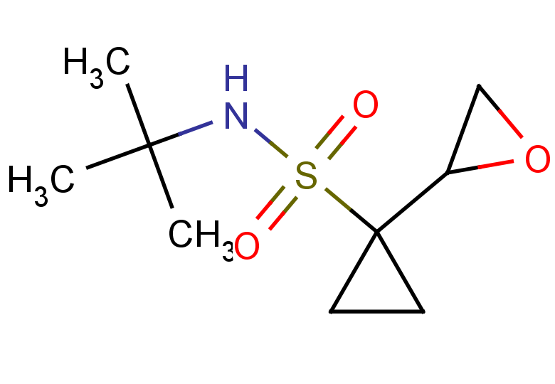 N-tert-butyl-1-(oxiran-2-yl)cyclopropane-1-sulfonamide