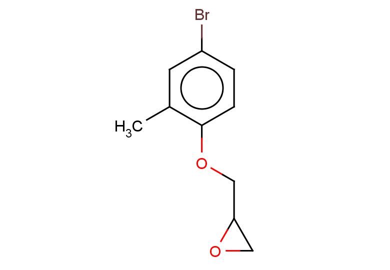 2-[(4-bromo-2-methylphenoxy)methyl]oxirane
