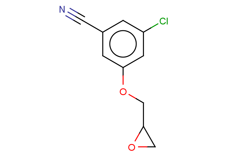 3-chloro-5-[(oxiran-2-yl)methoxy]benzonitrile