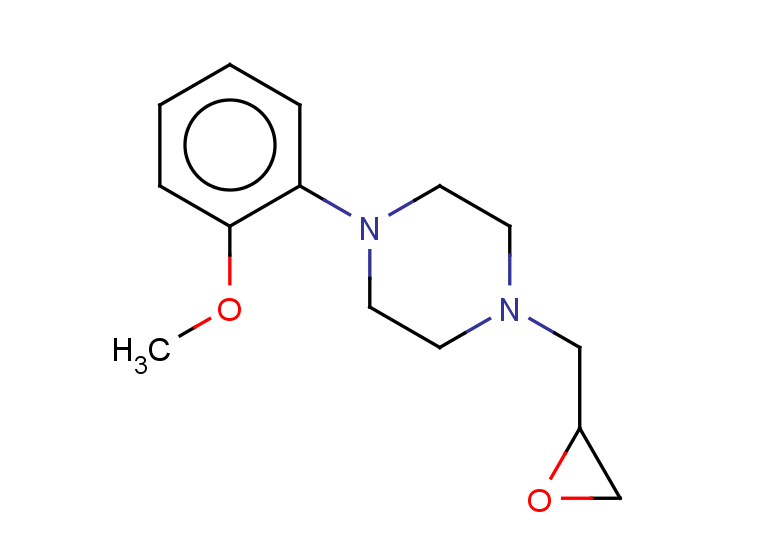 1-(2-methoxyphenyl)-4-[(oxiran-2-yl)methyl]piperazine