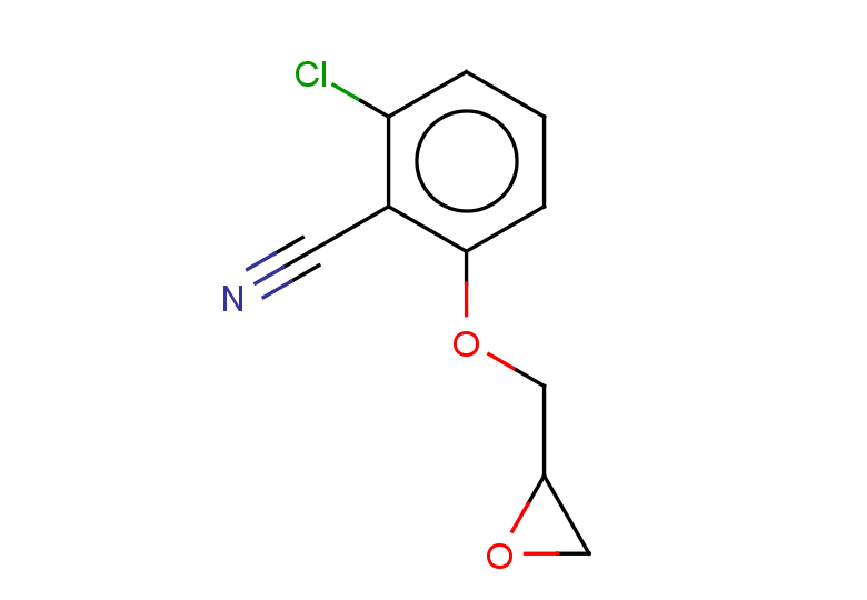 2-chloro-6-[(oxiran-2-yl)methoxy]benzonitrile