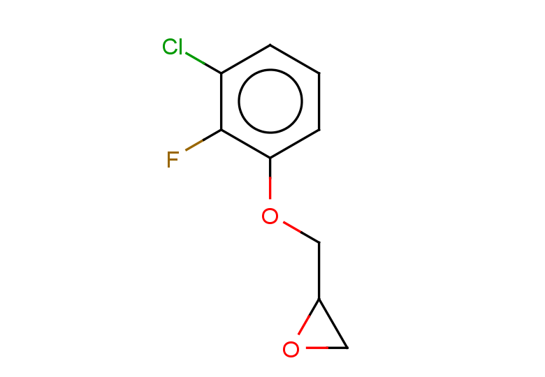 2-[(3-chloro-2-fluorophenoxy)methyl]oxirane