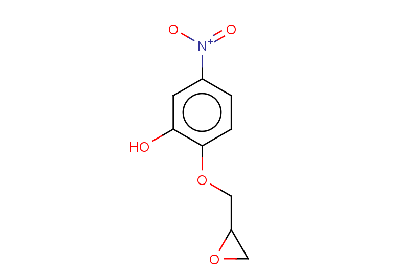 5-nitro-2-[(oxiran-2-yl)methoxy]phenol