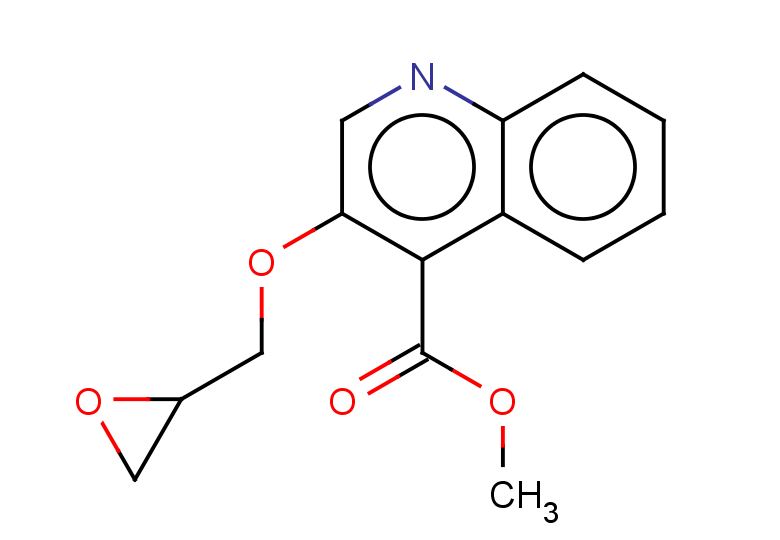 methyl 3-[(oxiran-2-yl)methoxy]quinoline-4-carboxylate