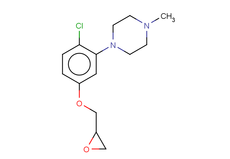 1-{2-chloro-5-[(oxiran-2-yl)methoxy]phenyl}-4-methylpiperazine