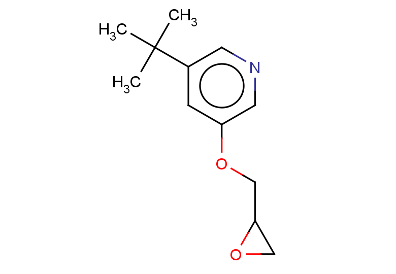 3-tert-butyl-5-[(oxiran-2-yl)methoxy]pyridine