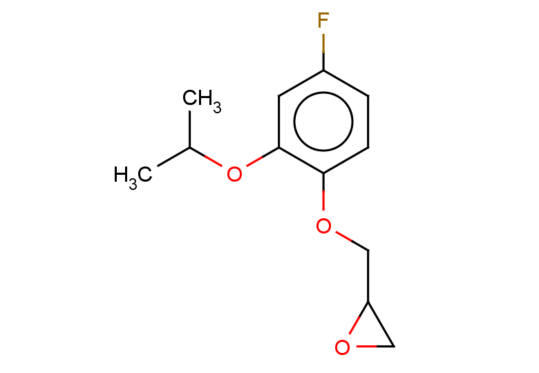 2-{[4-fluoro-2-(propan-2-yloxy)phenoxy]methyl}oxirane