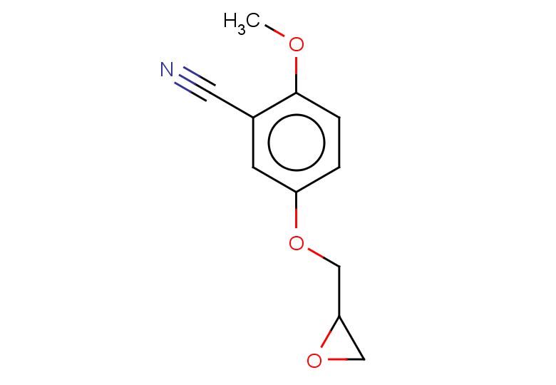 2-methoxy-5-[(oxiran-2-yl)methoxy]benzonitrile