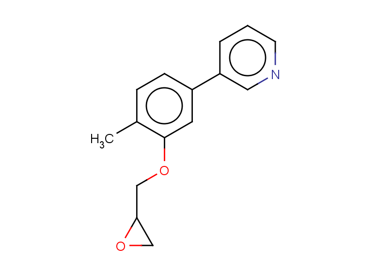 3-{4-methyl-3-[(oxiran-2-yl)methoxy]phenyl}pyridine