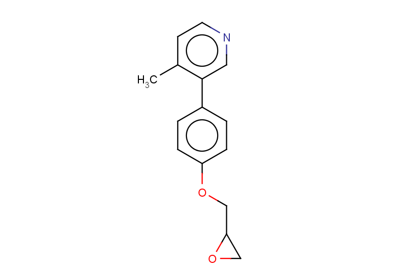 4-methyl-3-{4-[(oxiran-2-yl)methoxy]phenyl}pyridine