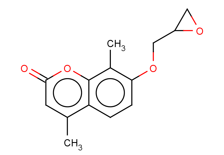 4,8-dimethyl-7-[(oxiran-2-yl)methoxy]-2H-chromen-2-one