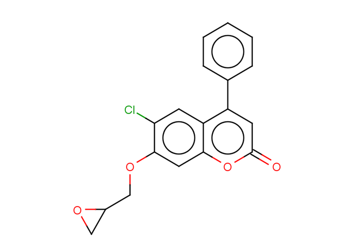 6-chloro-7-[(oxiran-2-yl)methoxy]-4-phenyl-2H-chromen-2-one