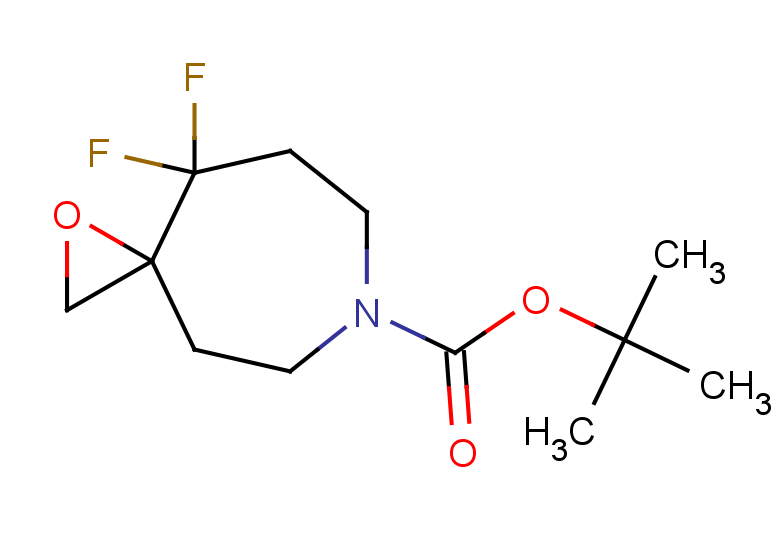 tert-butyl 9,9-difluoro-1-oxa-6-azaspiro[2.6]nonane-6-carboxylate