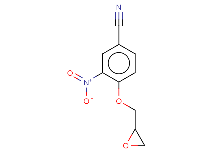 3-nitro-4-(oxiran-2-ylmethoxy)benzonitrile