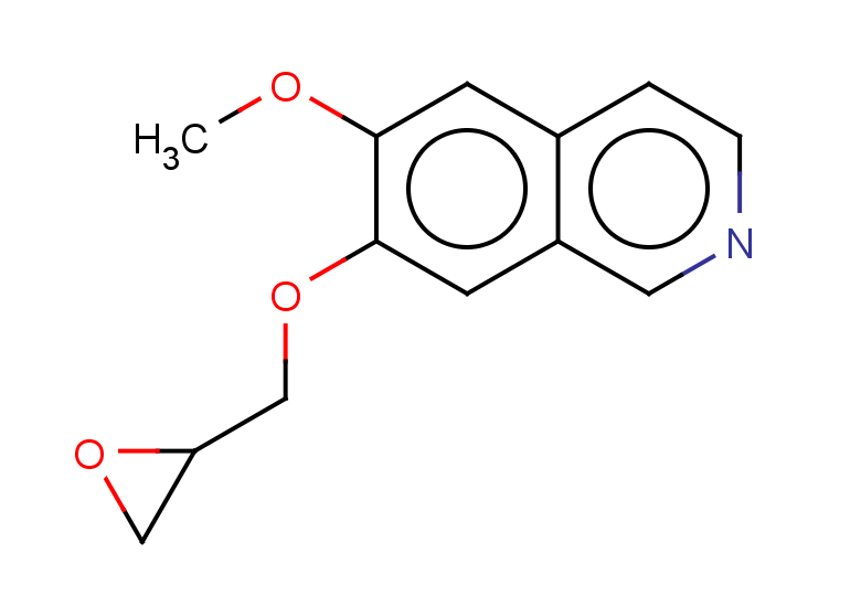 6-methoxy-7-[(oxiran-2-yl)methoxy]isoquinoline