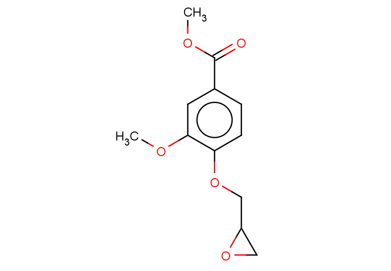 methyl 3-methoxy-4-(oxiran-2-ylmethoxy)benzoate