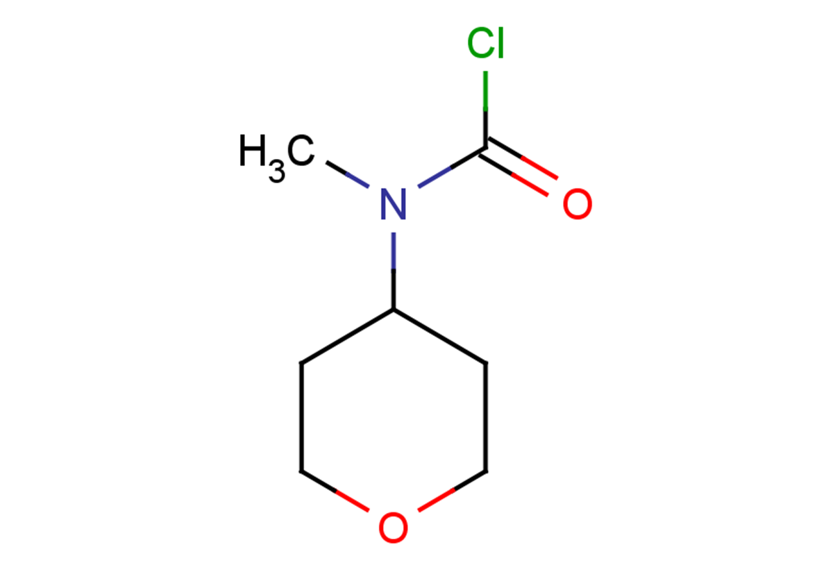 N-methyl-N-(oxan-4-yl)carbamoyl chloride