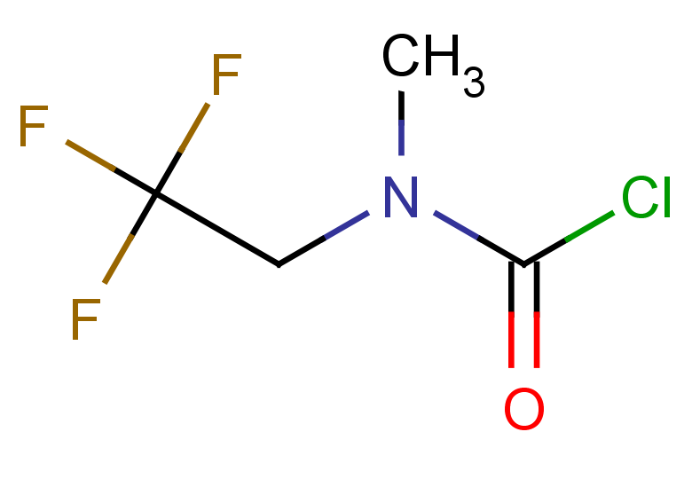 N-methyl-N-(2,2,2-trifluoroethyl)carbamoyl chloride