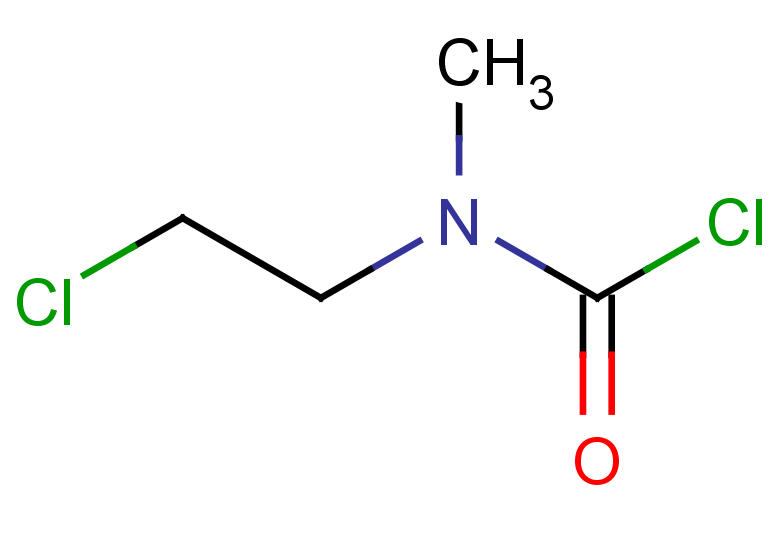N-(2-chloroethyl)-N-methylcarbamoyl chloride