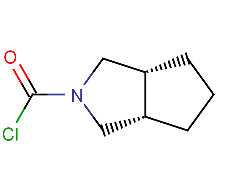 (3aR,6aS)-octahydrocyclopenta[c]pyrrole-2-carbonyl chloride, cis
