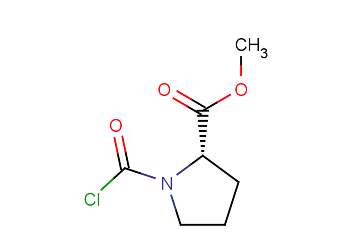 (S)-methyl 1-(chlorocarbonyl)pyrrolidine-2-carboxylate