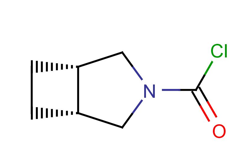 rac-(1R,5S)-3-azabicyclo[3.2.0]heptane-3-carbonyl chloride, cis