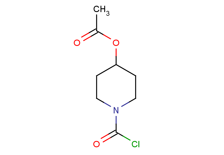 4-(acetyloxy)-1-piperidinecarbonyl chloride