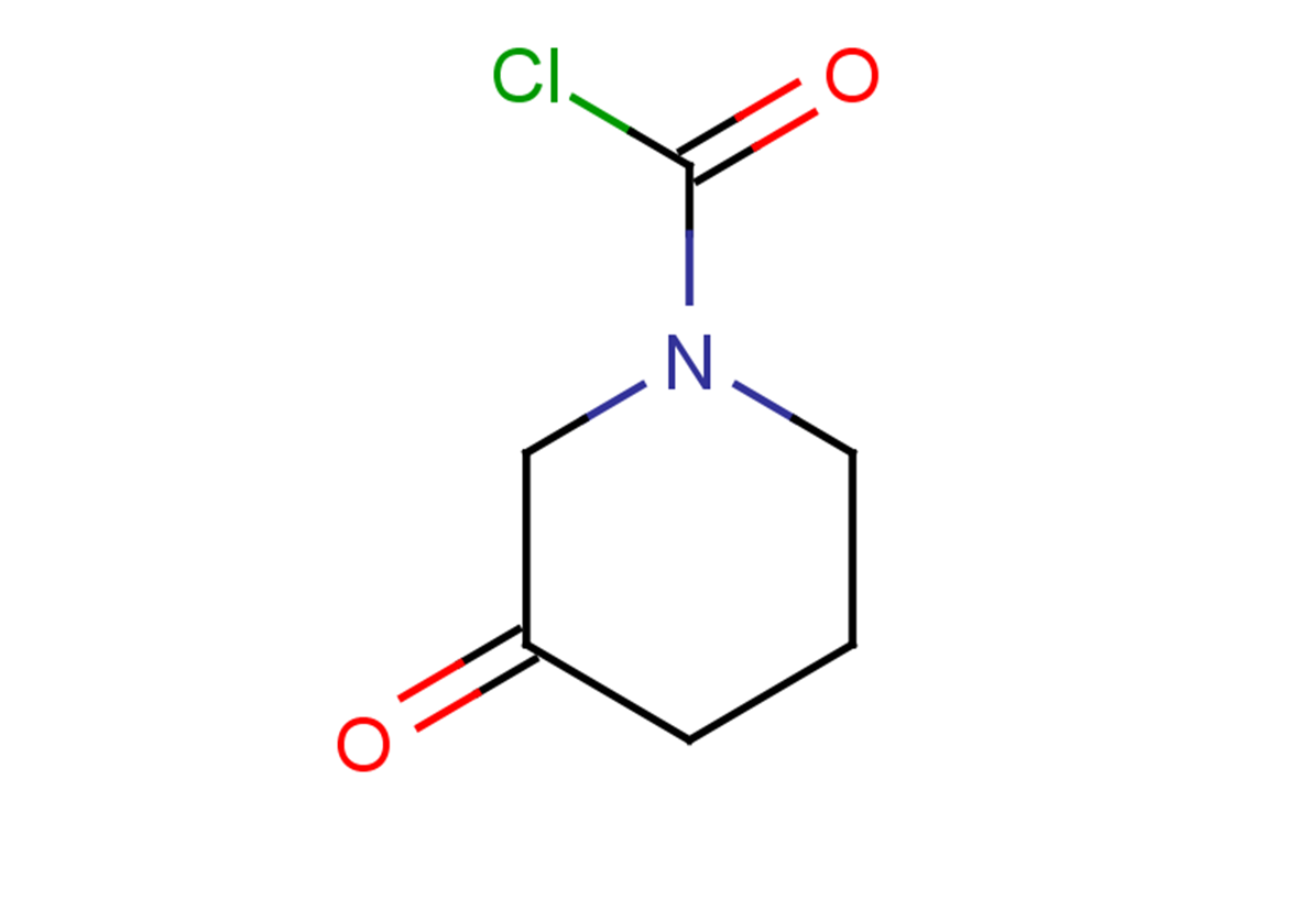 3-oxopiperidine-1-carbonyl chloride