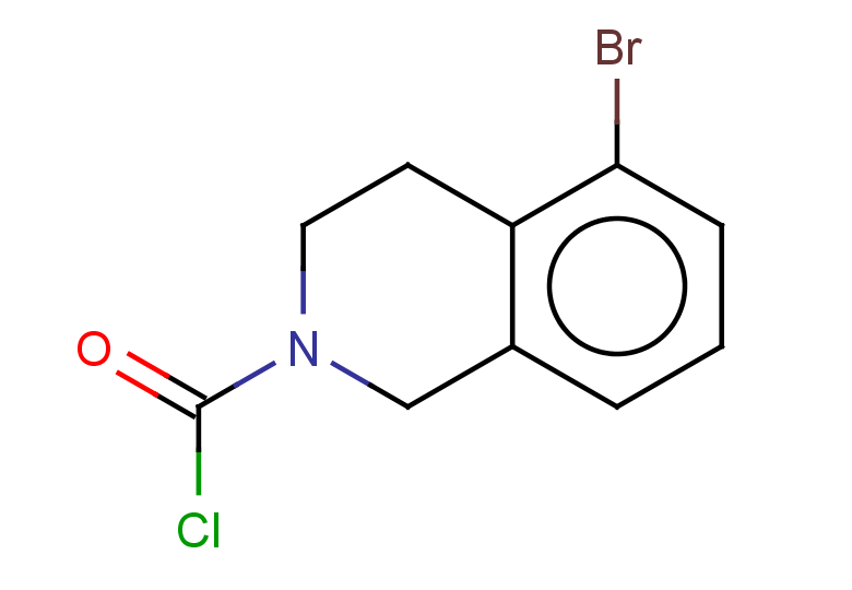 5-bromo-1,2,3,4-tetrahydroisoquinoline-2-carbonyl chloride