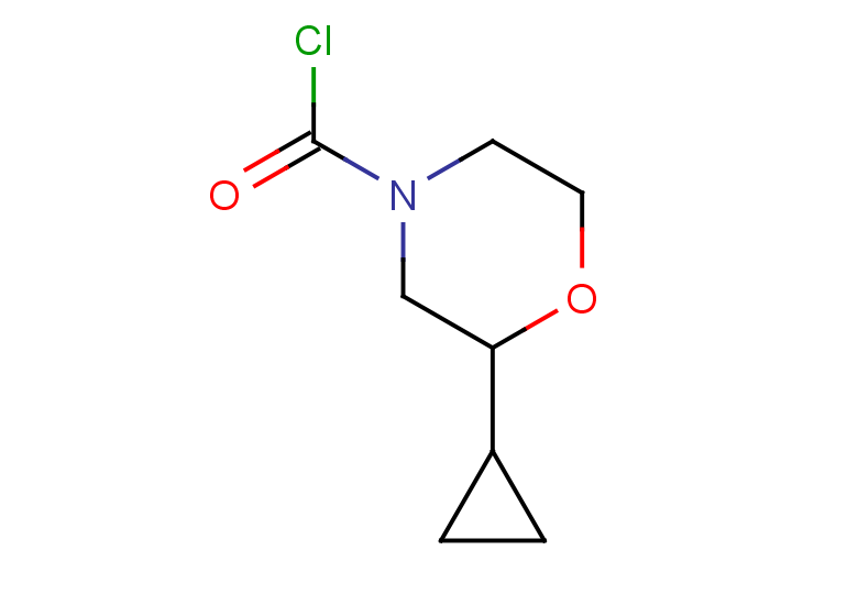 2-cyclopropylmorpholine-4-carbonyl chloride