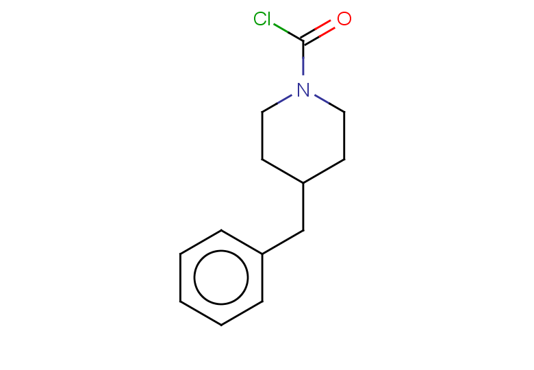 4-benzylpiperidine-1-carbonyl chloride