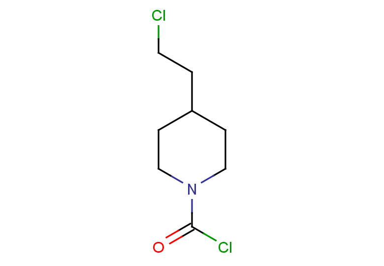 4-(2-chloroethyl)piperidine-1-carbonyl chloride