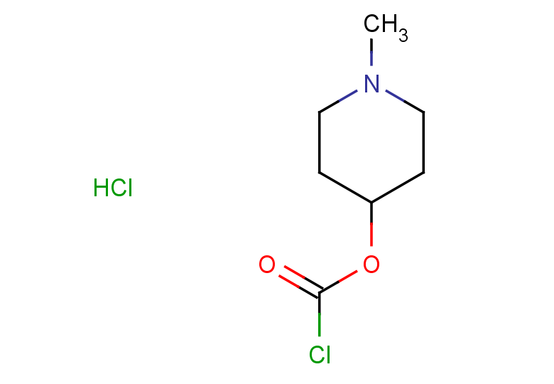 1-methylpiperidin-4-yl chloroformate hydrochloride